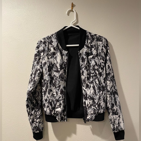 Black & Grey Reversible Track Jacket - Picture 5 of 9